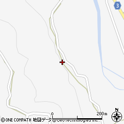 岐阜県中津川市坂下2205周辺の地図