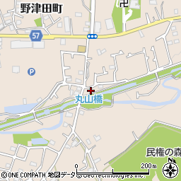 東京都町田市野津田町533周辺の地図
