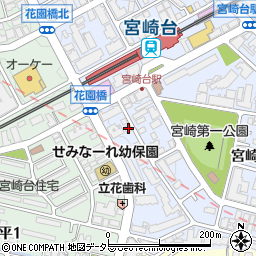 ケイ・エム宮崎台周辺の地図