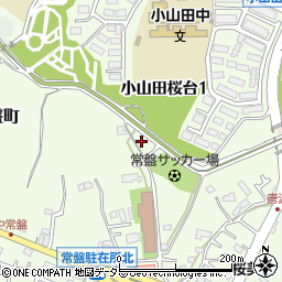 東京都町田市常盤町3552-4周辺の地図