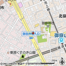 イオンバイク御嶽山駅前店周辺の地図