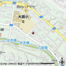 東京都町田市大蔵町271周辺の地図