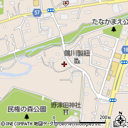 東京都町田市野津田町2355周辺の地図