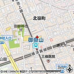 進学個別イクシード　御嶽山駅前校周辺の地図