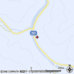 兵庫県美方郡新温泉町久斗山597-5周辺の地図