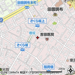東京都大田区田園調布本町18周辺の地図