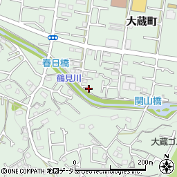東京都町田市大蔵町463周辺の地図