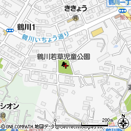 東京都町田市鶴川1丁目11周辺の地図