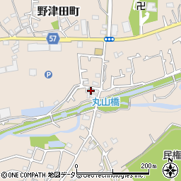 東京都町田市野津田町468周辺の地図