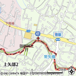 東京都町田市常盤町3176周辺の地図