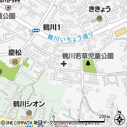 東京都町田市鶴川1丁目10周辺の地図