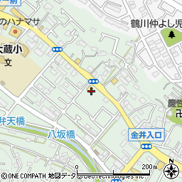 東京都町田市大蔵町236周辺の地図