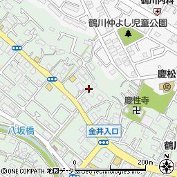 東京都町田市大蔵町2158周辺の地図