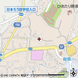 東京都町田市野津田町1853周辺の地図