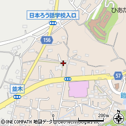 東京都町田市野津田町1858周辺の地図