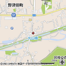 東京都町田市野津田町570周辺の地図