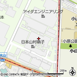 日本山村硝子株式会社　東京工場周辺の地図