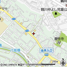東京都町田市大蔵町2157周辺の地図