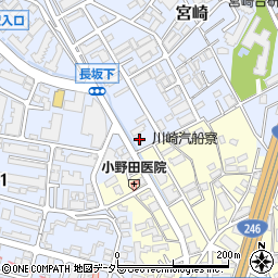 神奈川県川崎市宮前区宮崎280周辺の地図