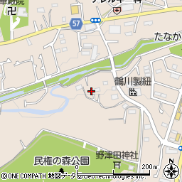 東京都町田市野津田町2369周辺の地図