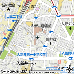 岩城陶器店　大森店周辺の地図