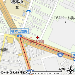 真田砿油株式会社　本社周辺の地図