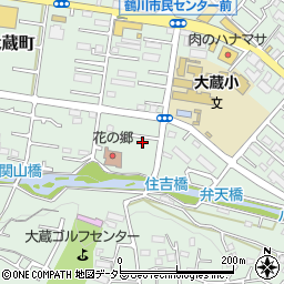 東京都町田市大蔵町354周辺の地図