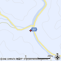 兵庫県美方郡新温泉町久斗山1349-1周辺の地図