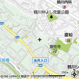 東京都町田市大蔵町2133周辺の地図