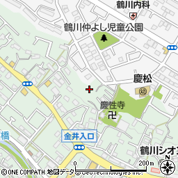 東京都町田市大蔵町2147周辺の地図