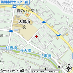 東京都町田市大蔵町270周辺の地図