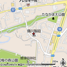 東京都町田市野津田町2380周辺の地図