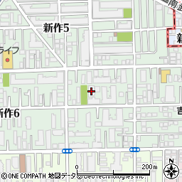 ヒルズ武蔵新城パークステージ周辺の地図