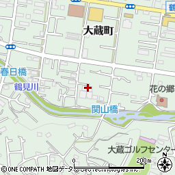 東京都町田市大蔵町434周辺の地図