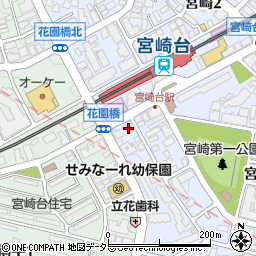 スギドラッグ宮崎台店周辺の地図