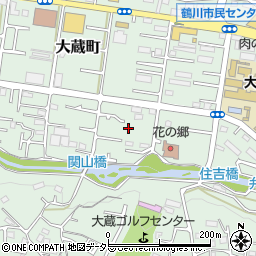 東京都町田市大蔵町391周辺の地図