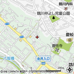 東京都町田市大蔵町2155周辺の地図