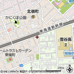 東京都大田区東嶺町1-5周辺の地図