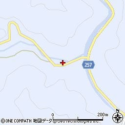 兵庫県美方郡新温泉町久斗山1419-2周辺の地図