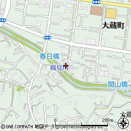 東京都町田市大蔵町489周辺の地図