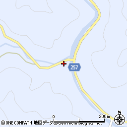 兵庫県美方郡新温泉町久斗山1355周辺の地図
