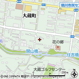 東京都町田市大蔵町403周辺の地図