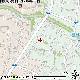東京都町田市大蔵町3506-9周辺の地図