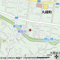 東京都町田市大蔵町465周辺の地図