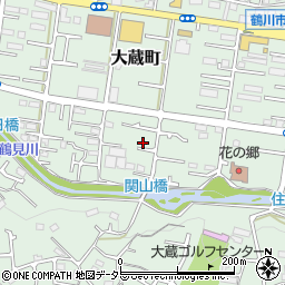 東京都町田市大蔵町427周辺の地図