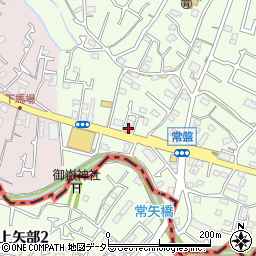 東京都町田市常盤町3179-7周辺の地図
