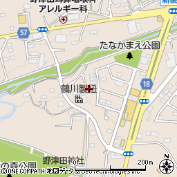 東京都町田市野津田町2387周辺の地図