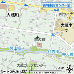 東京都町田市大蔵町365周辺の地図