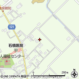 千葉県山武市白幡1873-1周辺の地図