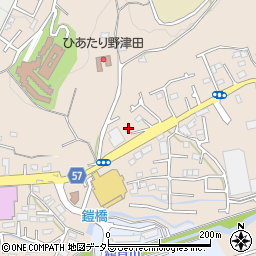 東京都町田市野津田町1840周辺の地図